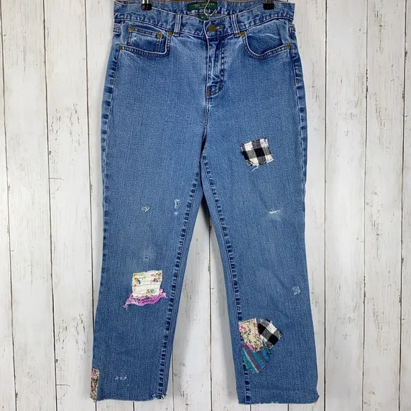 Lauren Ralph Lauren | Jeans | Lauren Ralph Lauren Patchwork 